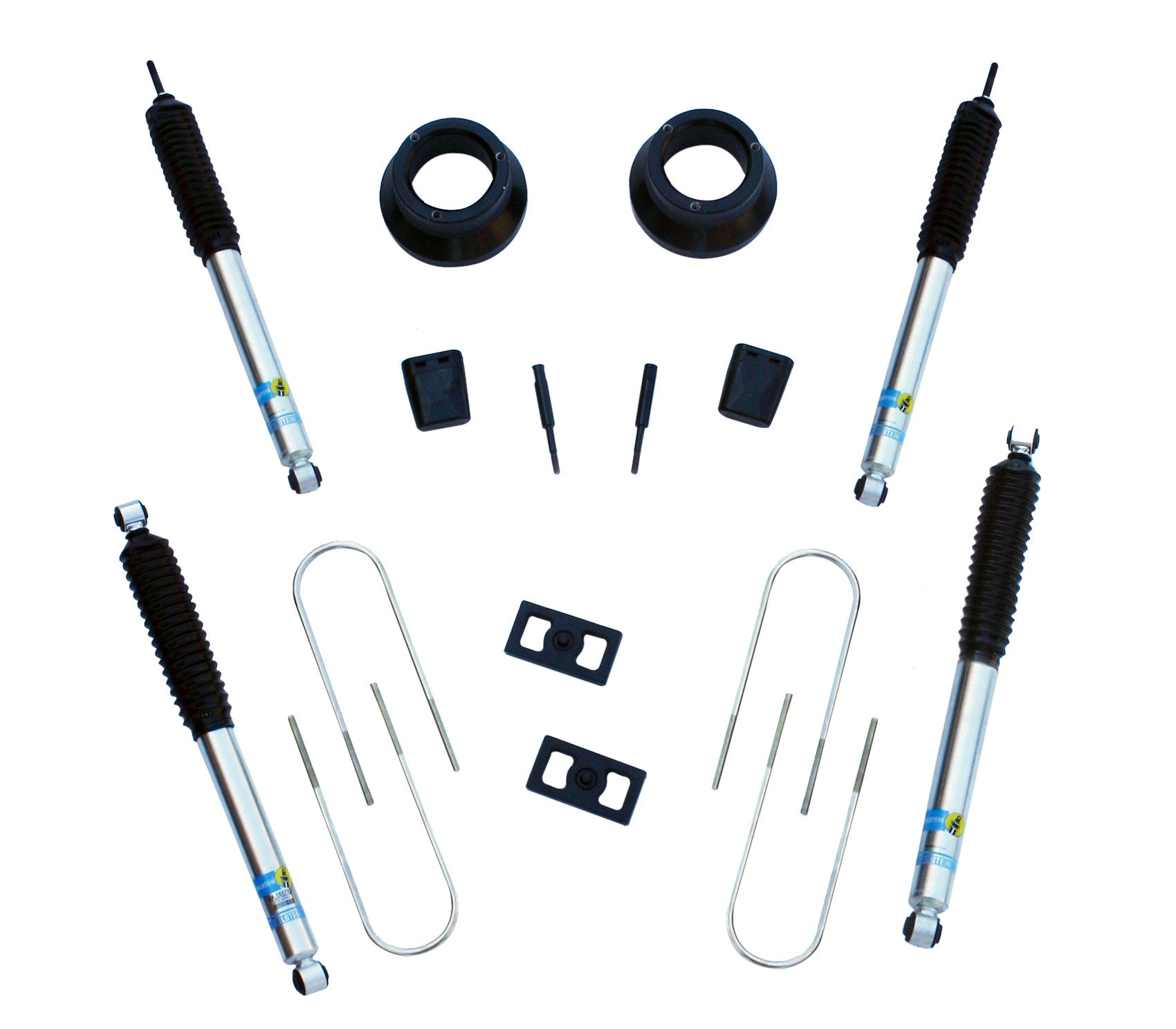 Bilstein 5160 2-2.5 Front and 0-1 Rear Lift Shocks 2013-2024 RAM 3500 4WD Bilstein 5160 2-2.5 Front and 0-1 Rear Lift Shocks 2013-2024 RAM 3500 4WD